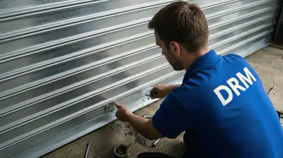 Lame déboîtée — dépannage rideau métallique Bandol